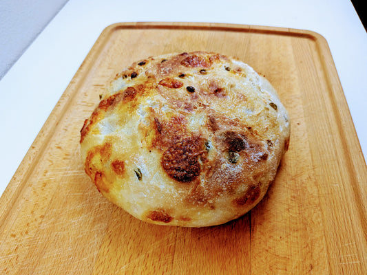Jalapeno & Cheddar Sourdough Bread