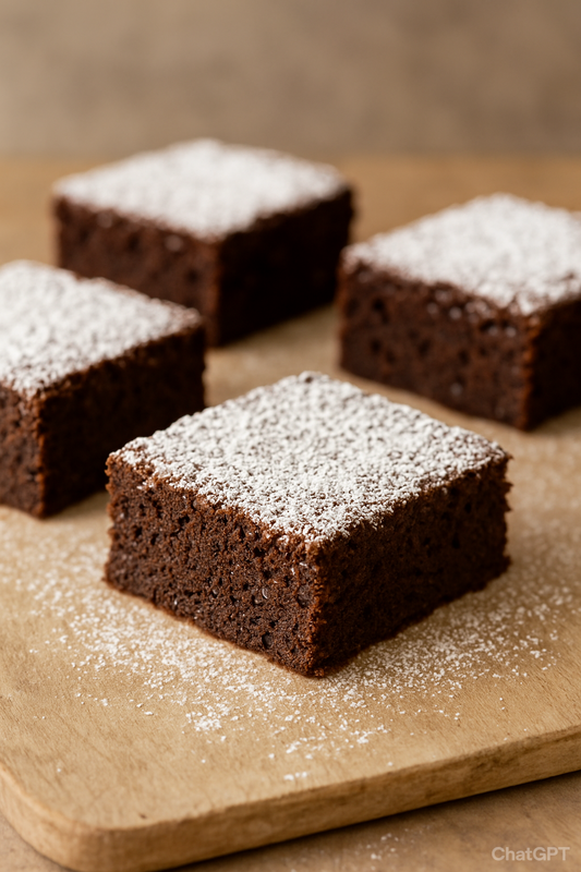 Sourdough Brownie squares